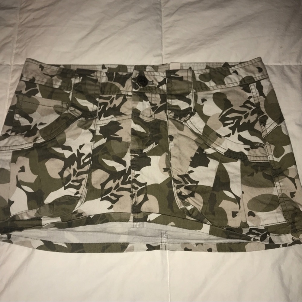 Camouflage skirt